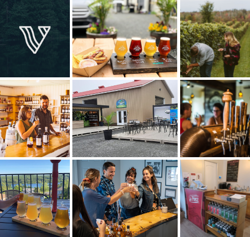 9 entreprises de la Route des Vins et Alcools B-E